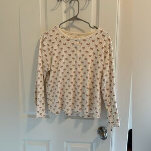 Faherty x Roller Rabbit Palms Pajama Top